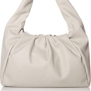 Grey Slouch Shoulder Bag